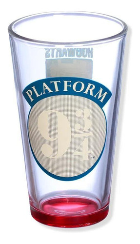 Copo Com Cofre Harry Potter Plataforma 9 3/4 500 Ml