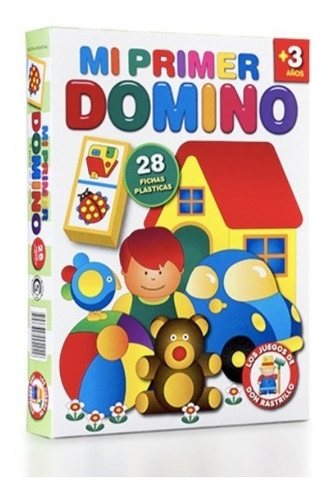 Juego De Mesa Mi Primer Domino Infantil Ruibal Mi Cielo Azul