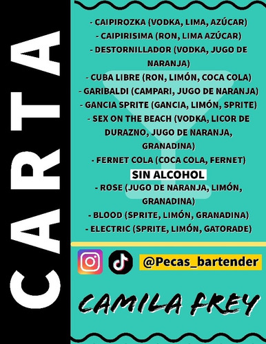 Imagen 3 de 5 de Servicio De Bartender Y Camareros