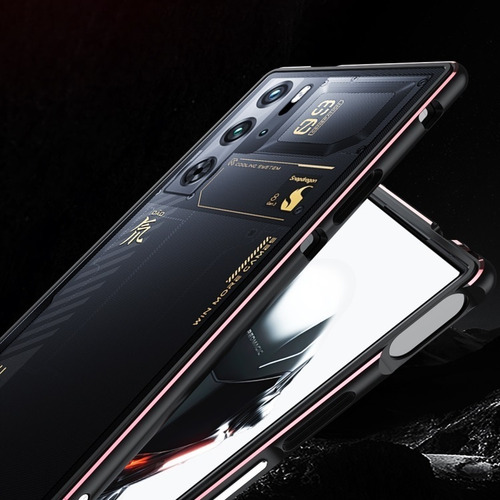 Funda Con Borde Metálico Y Temática Aurora For Zte Nubia