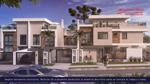 Imagem 10 de 11 de Sobrado Com 3 Suítes À Venda, 169 M² Por R$ 932.580 - Jardim Das Américas - Curitiba/pr - So1071