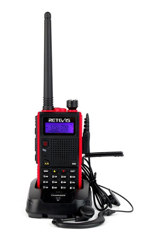 Retevis Rt5 Radio Bidireccional Banda Dual Largo Alcance Fm