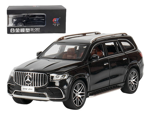 Benz Gls63 Amg Miniatura Metal Autos Con Luces Y Sonido 1/24