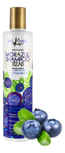 Shampoo Matizador Mora Azul Sin Sal Nekane® 300gr 
