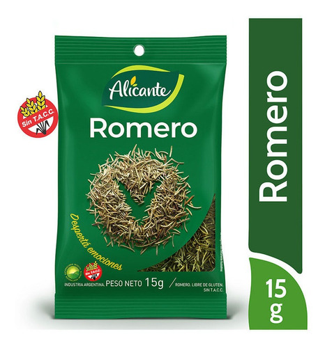 Romero Molido Alicante Sachet X 15 Gr