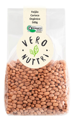 Feijão Carioca Orgânico 500g Vero Nuttri