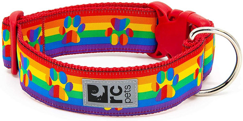 Rc Pets Collar De Clip Ajustable De 1 1/2 Pulgadas De Ancho 