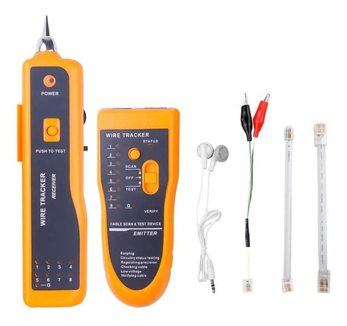 Localizador E Testador Cabos De Rede E Telefonia Rj45 E Rj11