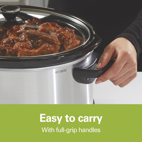 Slow Cooker Hamilton Beach Programmable 4l Silver