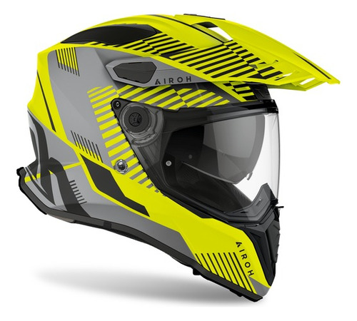 Capacete Airoh Commander Lime Ece 22 05 Urbano