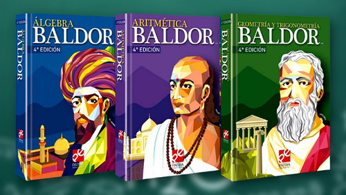 Colección Baldor 4ta Edición Nuevos, Originales, Sellados