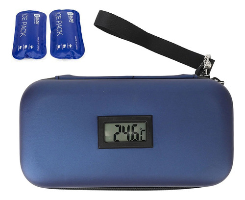 Caixa De Refrigeração De Insulina Portátil+bolsa De Gelo*2