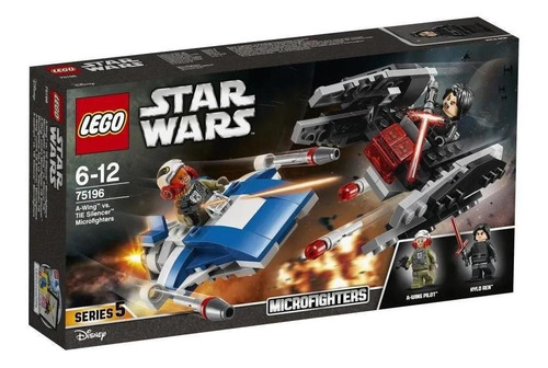 Lego Star Wars 75196 Microfighter Awing Vs Tie Silencer Kylo
