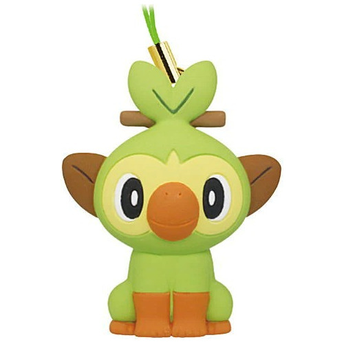 Pokemon Petanko Mascot (phone Strap) Grass Type Grookey