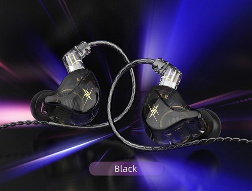Qkz Zxt Con Micro + Estuche Audifonos Negro