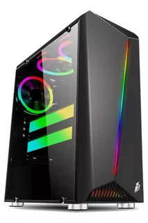 Case Gaming Atx 1st Player R3 Rainbow Negro / Sin Fuente