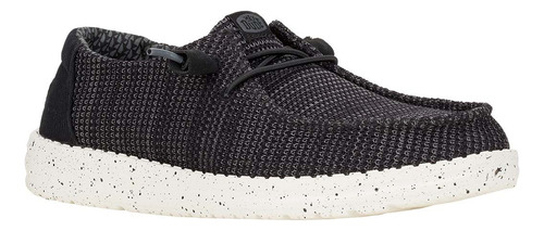 Mocasines Wendy Stretch Sox Negro Mujer Hey Dude