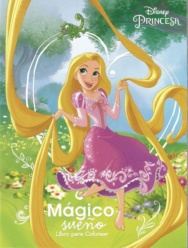 15 Libros Colorear Infantil Disney Princesas Rapunzel 16 Pg