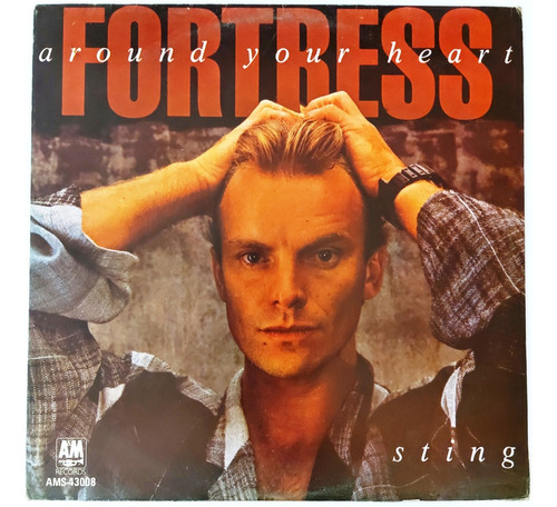Sting - Fortress Around Your Heart   Rojo   Lp