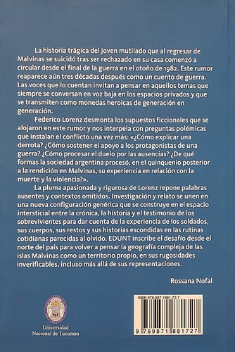 At- Edunt- Bm- La Llamada Un Rumor De Posguerra Malvinas
