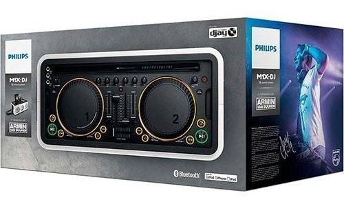 Sistema De Som M1x Dj Philips 60w Bluetooth