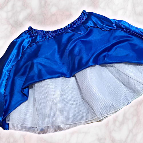Falda De Satin Estilo Rock And Roll