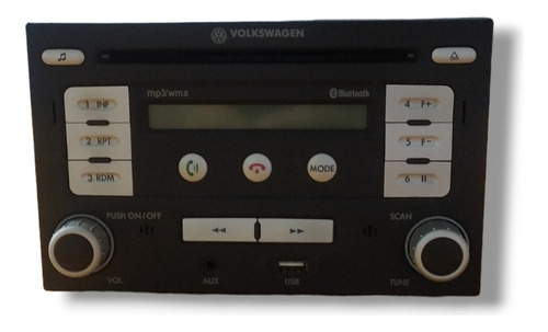 Autoestéreo Volkswagen Rmt 100 Radio Mp3