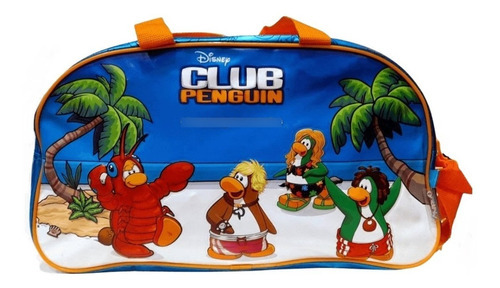 Bolso Club Penguin - Wabro Art. 41343 Color Azul