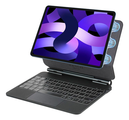 Magic Keyboard Para iPad 11ª A16 2025/10.9 10ª Con (ñ)