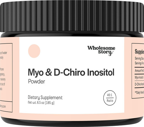 Myo-inositol Y D-chiro Inositol En Polvo 40:1 90 Dias