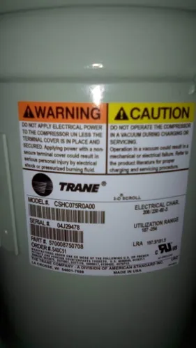 comprar Compresor 7.5 Ton Ph3 220 Volt Trane !!!