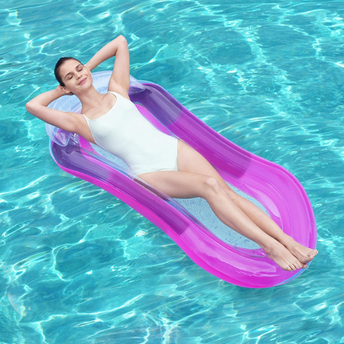 Inflável Rede Floatings Linha Lounges Folding Natação