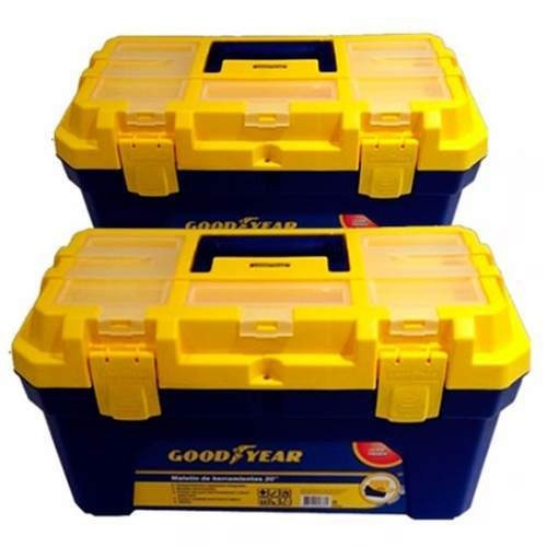 Caja de herramientas Goodyear GY-900825 de plástico