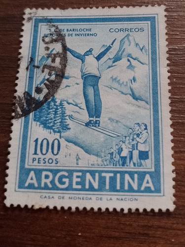 Argentina Estampilla Gj 1148a Mint Año 1958