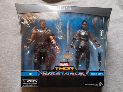 Marvel Legends Thor Y Valkiria Pack, Hasbro, Abierto