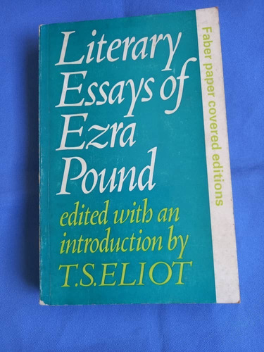 Book C - Literary Essays Of Ezra Pound