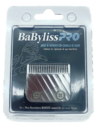 Repuesto Baybyliss Pro Bab605es Con Cuchilla De Acero Color Plateado