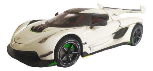 Auto Koenigsegg Escala 1:24, Con Luces Y Sonido, 20cm Largo