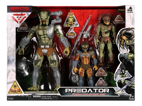 Figura Predator, Jungle Hunter Y Berserker  - Lanard - Dgl