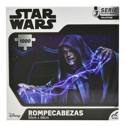 Star Wars Rompecabezas Palpatine 1000pz Serie 3 Novelty