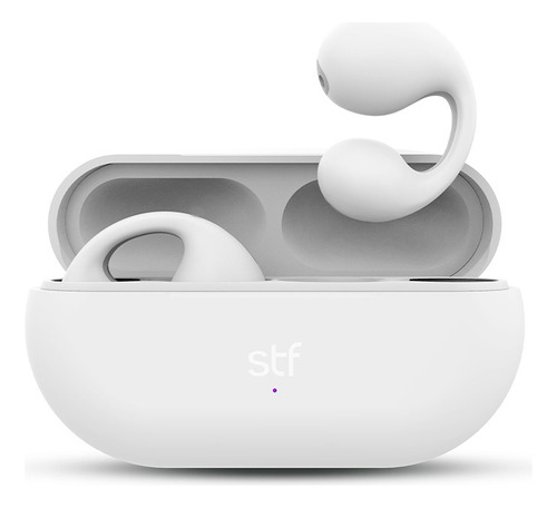 Audífonos Inalámbricos True Wireless Stf Dusk Open Ear Color Blanco