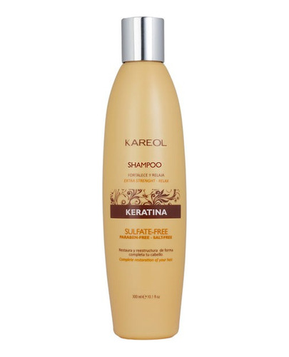 Kareol Shampoo Fortalecedor Keratina 300ml