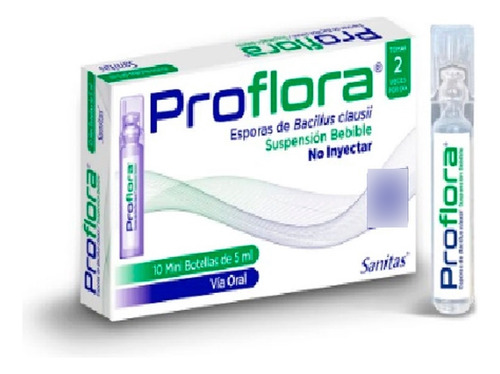 Sanitas Proflora 10 Ampolletas 5 Ml Líquido Nutricional