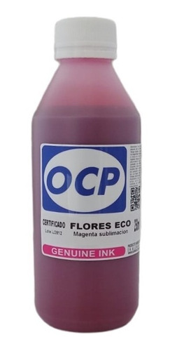 Tinta De Sublimación Flores Eco Ocp Alemanas Para Epson X250