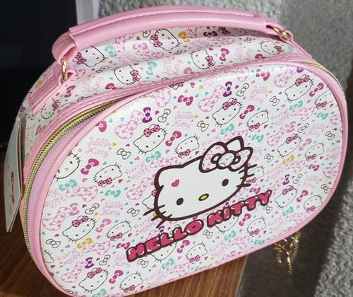 Imagen 3 de 5 de Alhajero Bolsito Porta Cosmeticos Hello Kitty Neceser Pequeñ