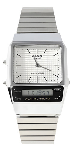 Reloj Casio Aq-800e Analogo Digital Dual Time Crnometro Wr