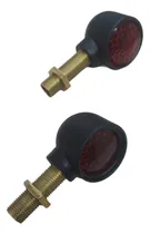 Comprar Giros Led Negros Custom Chopper Bobber Café Racer Tracker