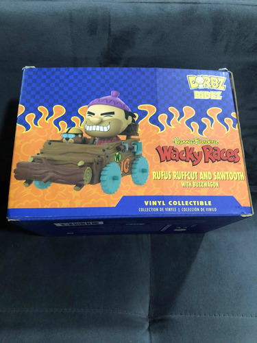 Wacky Races Autos Locos Rufus Ruffcut Sawtooth Troncoswagen