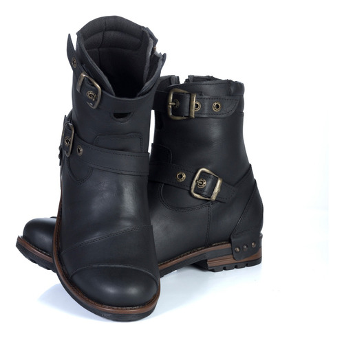 Bota Retro Biker Gb 54  Motociclista 012024