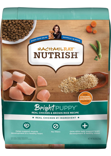 Rachael Ray Nutrish Bright Puppy Premium Natural Dry Dog Foo